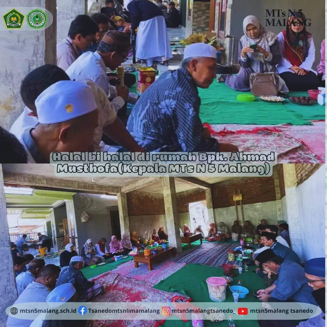 Halal bi Halal Idul Fitri 1445 H MTs Negeri 5 Malang