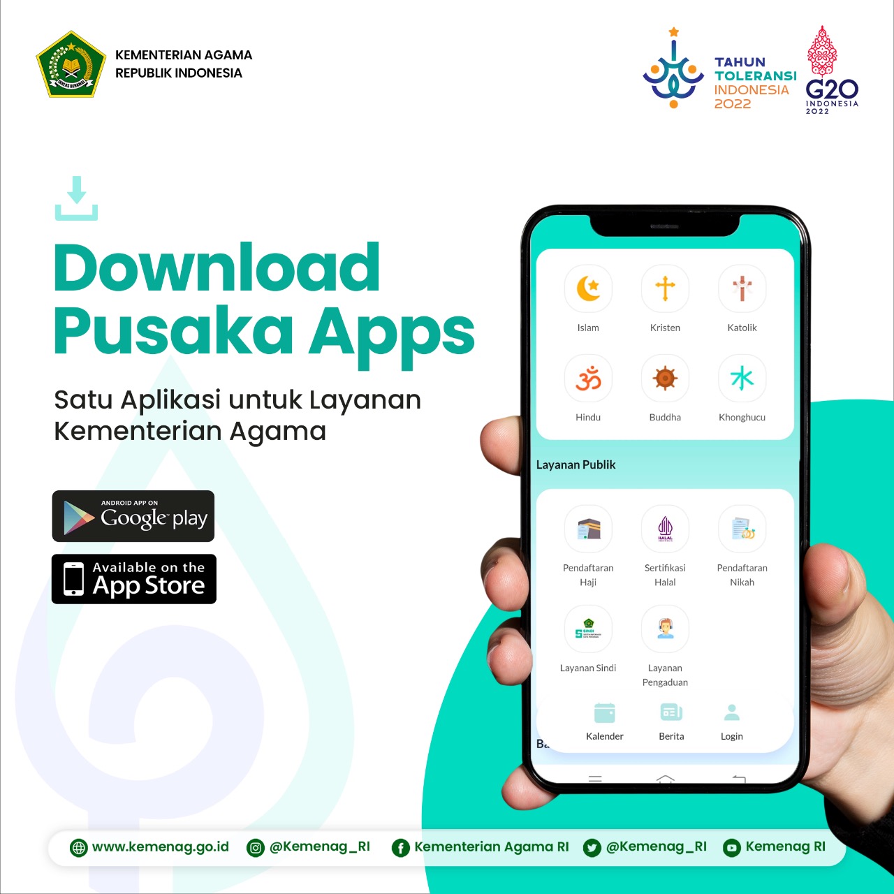 Download aplikasi Pusaka